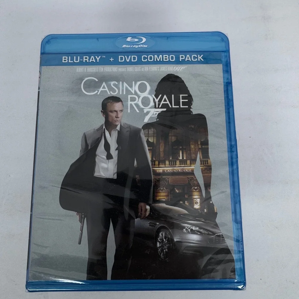 Casino Royale Blu-ray DVD Combo Pack James Bond Daniel Craig 007 New Sealed Sony